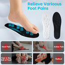 4D Cloud Steppers Insoles for Men Women, Memory Foam Work Boot Inserts — 3
