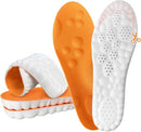 Steppers Insoles for Men & Women, 2026 New 4D Memory Foam Cloud Footstr Insoles, Comfortable & Breathable Massage Shoe Inserts with Arch Support for Foot Pain & Fatigue (Orange, US M 7-11/W 8.5-13.5) — 1