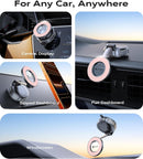 VICSEED Car Phone Holder for Magsafe Car Mount [85 LBS Strongest Suction] | Pink photo 2