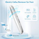LINKEVAP Electric Callus Remover for Feet, Professional Pedicure Kit Foot Scrubber for Dry, Dead, Cracked, Hard Skin, at Home Feet Spa Care Kit for Men & Women (Cold White) — 3