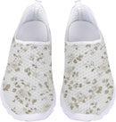 Daily Low Top Slip On Floral Print Sneaker Breath Mesh Insole Shock Absorb Thick Outsole Relax Leisure Shoe - Flora‑b — 1