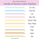 Zebra Pen MILDLINER Highlighter, Neutral and Gentle Colors, Dual Tip, 10-Pk | Gentle B | 1 Count (Pack of 10) — 3