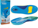 Kids Arch Support Insoles - Plantar Fasciitis Orthotic Inserts for Children with Arch Pain, Flat Feet, Foot Pronation- Shock Absorption - Ideal for Active Child - Light Blue — 1