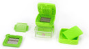 Garlic-A-Peel Garlic Press, Crusher, Cutter, Mincer, and Storage Container - Includes Silicone Garlic Peeler - Easy… — 2