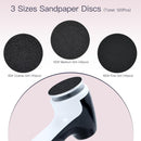 APRELM Rechargeable Electric Foot Callus Remover with 3-Sizes 120Pcs Sandpaper Discs, Professional 1000RPM 3-Speed Control Electric Foot File (E7 Black) — 5
