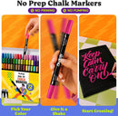 Chalkola 72 Liquid Chalk Markers Dual Tip Dot & Brush - Erasable Chalk Pens | 72 Colors — 2