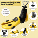 Shoe Stretcher Men and Women, Adjustable Boot Stretcher for Women Shoe Tree For Wide Feet, Shoe Expander | yellow | 2 — 3