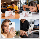 Magnetic Phone Ring for MagSafe Phone Grip - [Super Magnet] Stylish Ring Holder Stand with for iPhone 17 16 15 14 13 12 Pro Max Air, Mag Safe Women Decor Accessories, Glitter Gold 2026 New photo 5