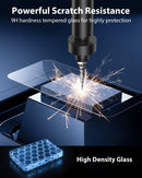 Mkeke Screen Protector for iPhone 16 Pro Max 6.9" 3 Pack 9H+ Tempered Glass photo 3