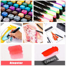 ATOPSTAR 80 Colors Alcohol Markers, Artist Drawing, Dual Tip Adult Coloring — 5