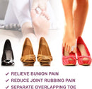 Promifun Bunion Cushion Protector, 10 Packs of Bunion Corrector Pads with Separator for Big Toe, Gel Shield for Foot Pain Relief, Calluses, Corns - Clear — 3