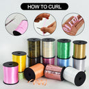 TONIFUL 500 Yards Black Curling Ribbon Balloon String Gift Wrapping Decor — 3