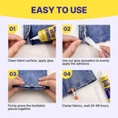 Komoko Fabric Glue Permanent (2.02 Fl Oz), Fabric Glue for Clothing, Patches, Denim, Polyester, Fabrics, Doll… — 7