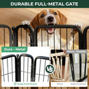FXW Dog Gate, Extra Wide Adjustable for Openings Up to 83", 32" H