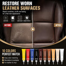 Leather Repair Kit for Car Seats, Leather Dye & Vinyl Repair, 10 Colors — 2