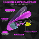Welnove Running Insoles for Men & Women with Metatarsal Pad for Metatarsalgia,Orthotic Arch Support Insoles for Plantar Fasciitis, Morton's Neuroma, Ball of Foot Pain Relief-L 4