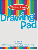 Melissa & Doug Drawing Pad (9 x 12 inches) with 50 Sheets of White Bond Paper — 1