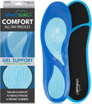 ViveSole Gel Insoles for Men & Women - Shoe Inserts for Walking & Standing - S / M — 1