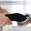 TIESTRA Cushioning-Gel Insoles for Women Providing Shock Absorption for Feet Relief, Comfortable Memory Foam Insole,Plantar Fasciitis Feet Arch Supports Shoe Inserts Size US6-10 Black S — 5