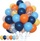 Amandir 153pcs Blue Orange Balloon Garland Arch Kit Different Sizes — 3