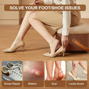 Heel Pads for Shoes Too Big, Black Grips Liners, 6 Pairs — 6