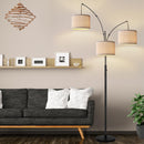 Dimmable 3 Lights Floor Lamp - 3000LM Super Bright Arc Floor Lamps for Living Room, Modern Tall Standing Lamp With… — 7