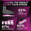 Carbon Fiber Sports Insoles, Arch Support & Heel Cup Design for Men&Women, Boost Performance in Basketball, Tennis, Badminton, Running & Daily Walking, Enhance Stability (7 Men / 8.5 Women) — 5