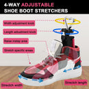 Shoe Stretcher For Women Men,Boot Stretcher Women Men,Shoe Expander Widener Stretch Length Width | rose — 2