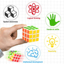 GOLDGE 40 Mini Cube Puzzles, 1.18in 3x3, Fun Party Favors for Kids — 3