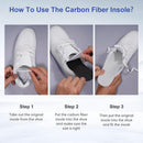 Carbon Fiber Insole 1 Pair, FAKILO Carbon Fiber Insoles Shoes Insert for Women Men, Rigid Support for Turf Toe, Foot Fractures, Hallux Rigidus, Mortons Toe- 273 mm — 5