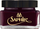 Saphir Medaille d'Or Pommadier Cream 75ml – Natural Cream Leather Shoe Polish, Leather Conditioner for Boots, Handbags | Burgundy — 2