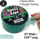 HIPPIE CRAFTER Epoxy Resin Tape, 2 in x 150 FT, Mold Release Tape — 2