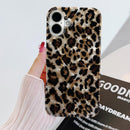 J.west Compatible with iPhone 16 Case,Luxury Sparkle Translucent Clear Vintage Leopard Print Soft Silicone Cover for Girls Women Protective Phone Case for iPhone 16 6.1 inch Cheetah — 8