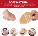 4-Pack Metatarsal Pads and Ball of Foot Cushions for Women, Reusable Non-Slip Forefoot Shoe Inserts for High Heels with Gel Cushioning for Instant Pain Relief and All-Day Comfort 4