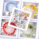 XSEINO About 7200PCS 6mm Glass Beads Bracelet Making Kit,144 Assorted Colors Crystal Glass Beads for Bracelet and… — 6