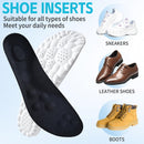 4D Cloud Steppers Insoles for Men Women, Memory Foam Work Boot Inserts — 6