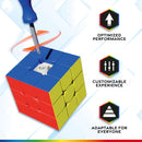 Goliath NEXcube | 3x3 Classic Stickerless Speed Cube | Super Smooth for Fast Action Play | Problem-Solving Brainteaser | Color-Matching Puzzle, Fidget Toy, and Sensory Puzzle — 5