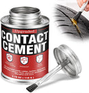 Contact Cement with Brush, Heavy Duty Neoprene Contact Adhesive, Flexible, Strong Bonding, Waterproof Glue for Wood,… — 1