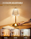 Cordless Touch Table Lamp, Classic Edition Rechargeable Small Desk Lamp — 3
