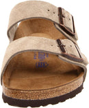 Birkenstock womens ArizonaSandal – Taupe Suede Soft Footbed — 4