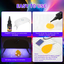 KISREL Upgrade 24 Opaque Colored UV Resin Kit, Solid Colored UV Resin — 5