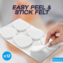 benoo Felt Metatarsal Pads for Women (12 Pads) Ball of Foot Pain Cushions 7