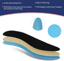Sintege 3 Pairs Breathable Shoe Insoles Inserts for Women Men,Black — 5