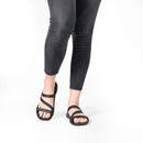 Crocs Women's Swiftwater Sandals | 9 | Black/Black — 6