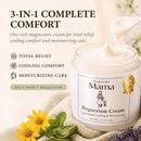 Mama-Bear Nerve Cream: Magnesium Lotion for Pain Relief with Arnica and MSM for Women and Men on Muscles Joints Feet Hands Legs - Fast Absorbing Non-Greasy 4 Oz — 3