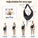 Dog Sling Carrier for Small Dogs & Cats,Pet Carrier Sling Bag with Adjustable…