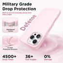 GolbinBox Magnetic for iPhone 16 Pro Case, Silicone Cover, Chalk Pink — 6