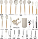Kitchen Utensils Set- 35 PCs Cooking Utensils with Grater,Tongs, Spoon Spatula &Turner Made of Heat Resistant Food… — 2