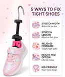 Kids Shoe Stretcher,Shoe Stretcher for Children fit 3-10 Years Old Children,Adjustable Length Width Gifts for Girls Boys | pink — 4