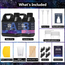 KISREL Crystal Clear Epoxy Resin Kit - No Bubble for Art,0.64 Gallon — 2